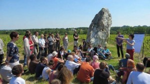 Conférence sur le ménhir de la Pierre Blanche